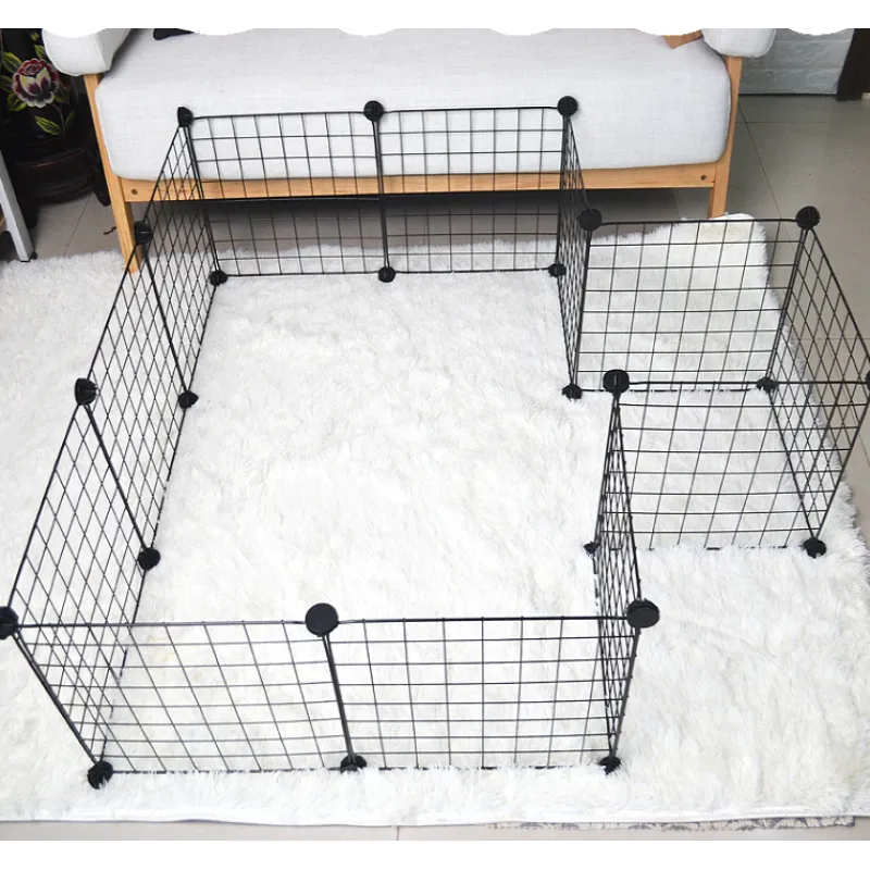 Wire Dog Pens – Flexible Dog Playpen with Door for Pets