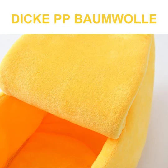Banana-Shaped Pet Bed