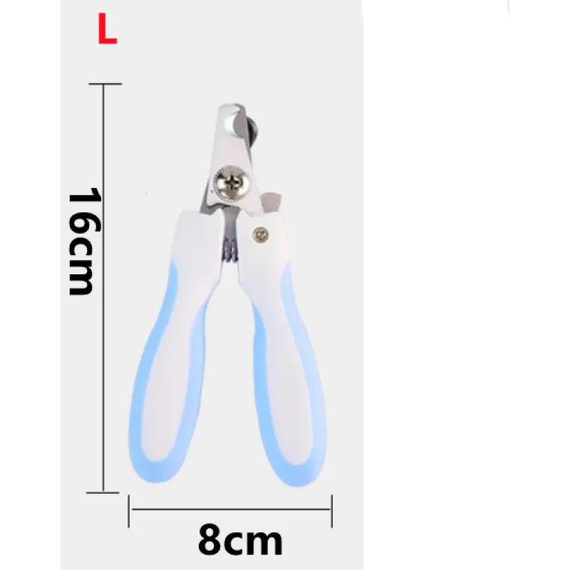 Pet Nail Scissors with Safety Lock and File