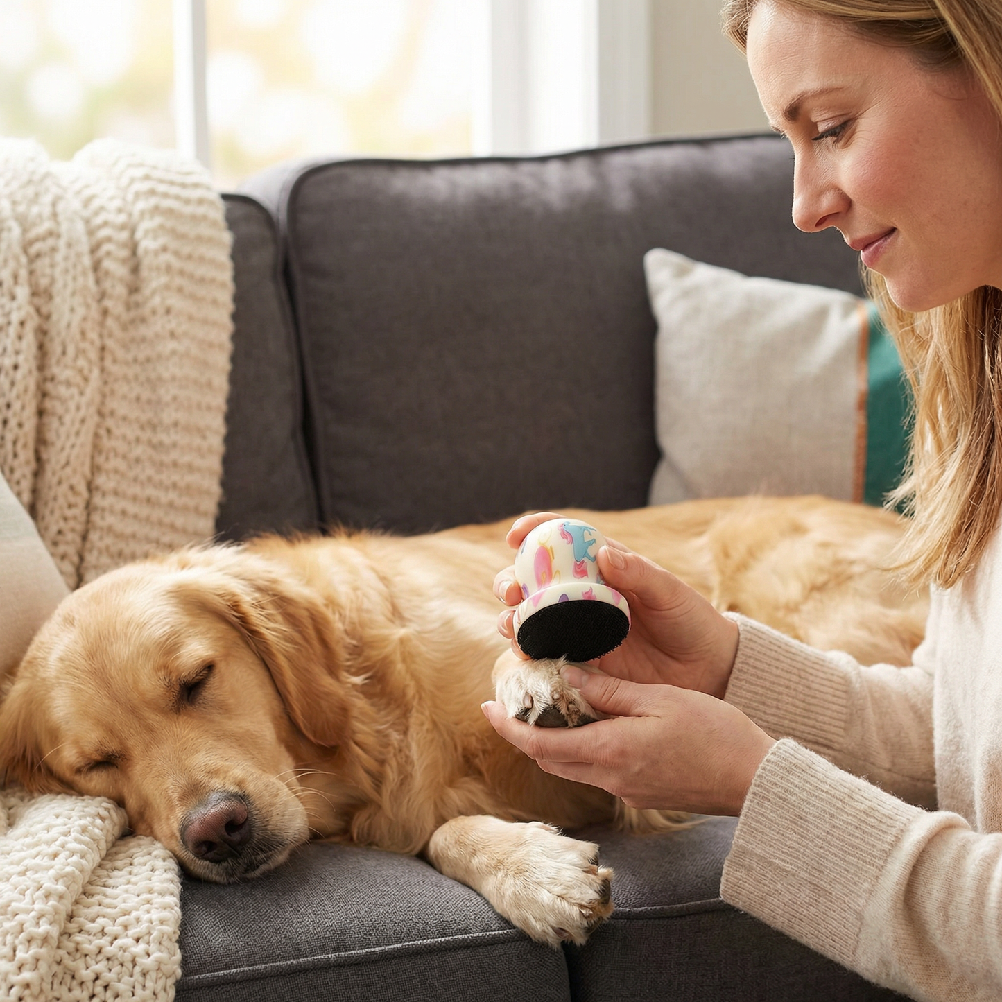 Pet Nail Grinder for Dogs & Cats – Safe & Easy Claw Trimmer