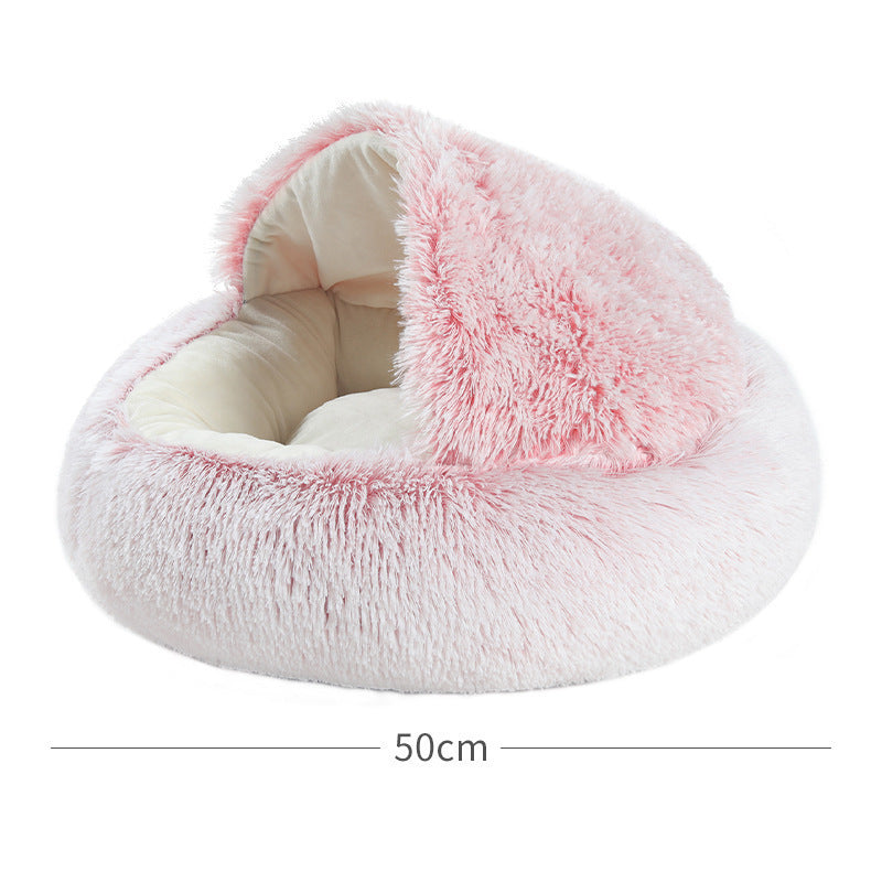2-in-1 Cuddle Cave for Dogs
