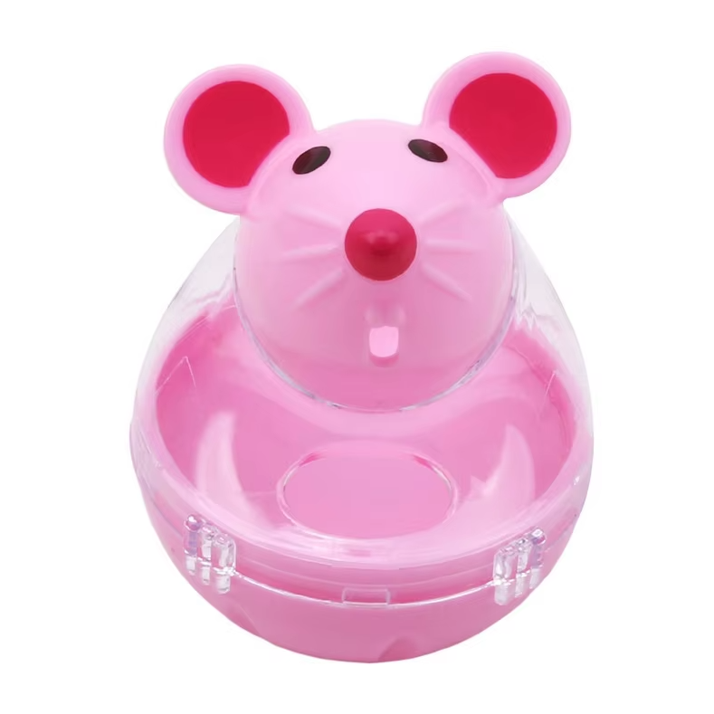 Cat Toys Food Dispenser - Interactive Mouse with Treat Distribution