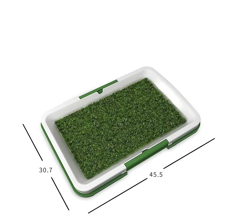 Dog Toilet Mat with Artificial Grass – Non-Slip Mat for Indoor and Outdoor Use
