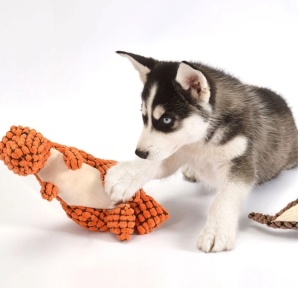 Ultra-Soft Plush Dinosaur For Pets