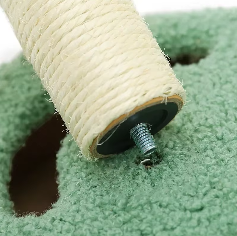 Sunflower Cat Tree - Scratching Post with Toys and Interactive Cat Playground