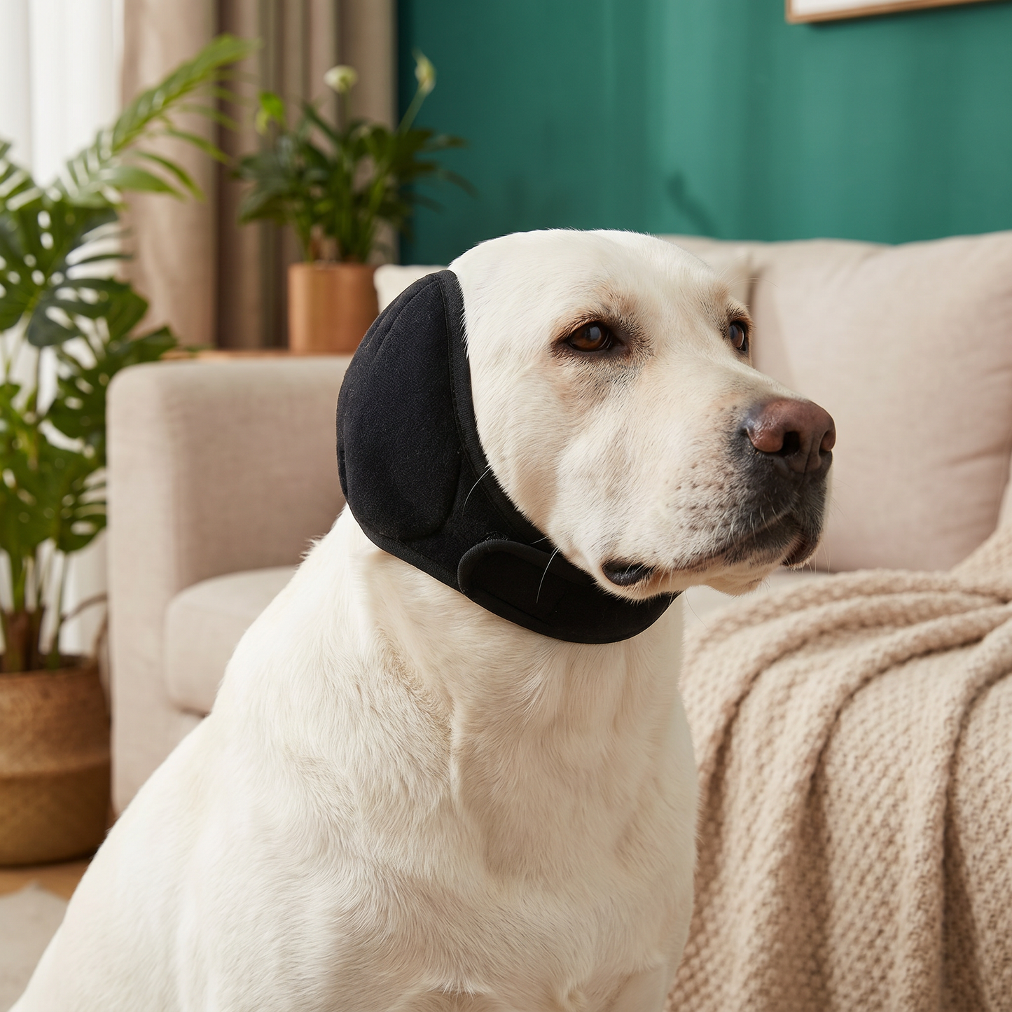 Protection Dog Ear Muffs Noise-Reducing & Anxiety-Calming Ear Cover