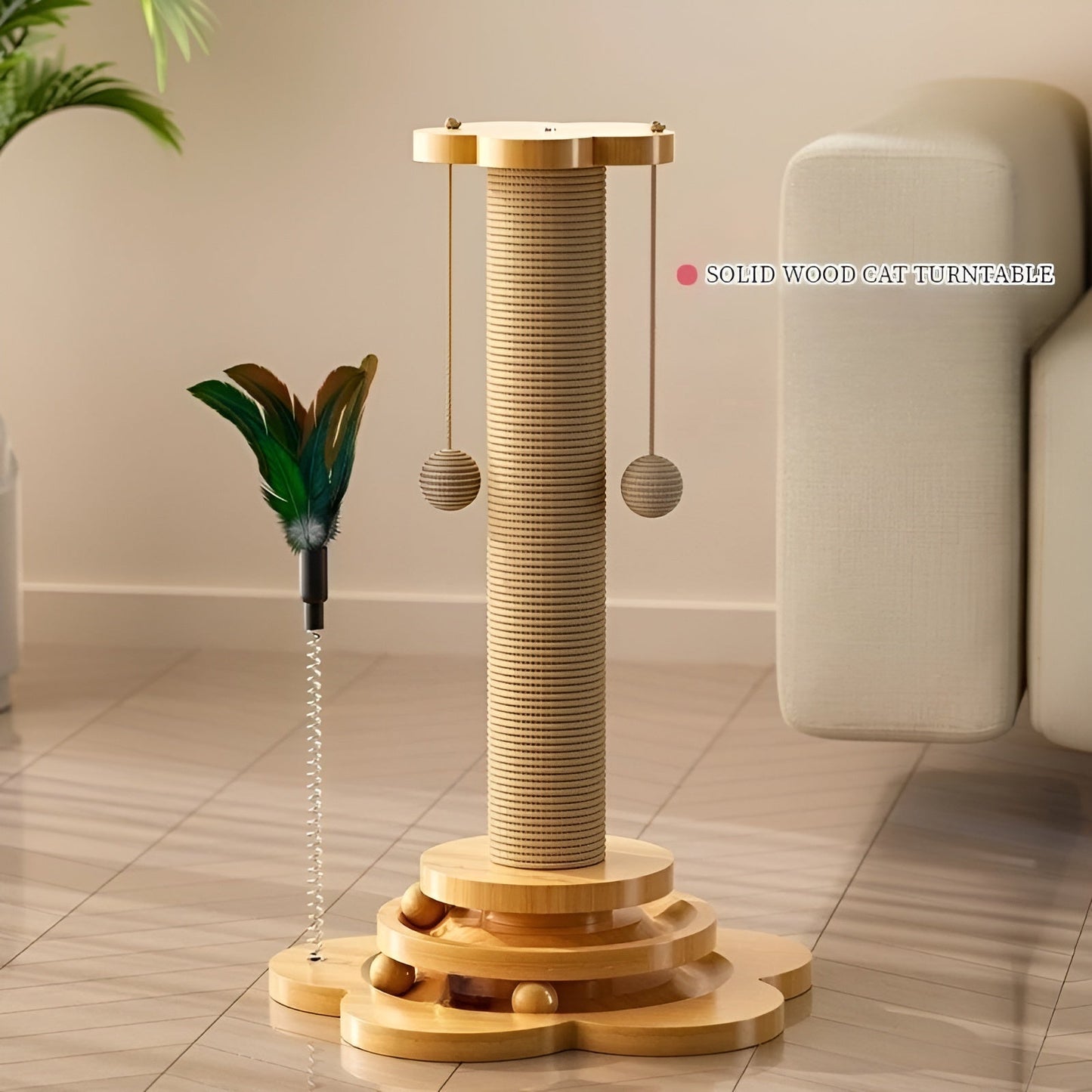 5-in-1 Cat Tree Toy