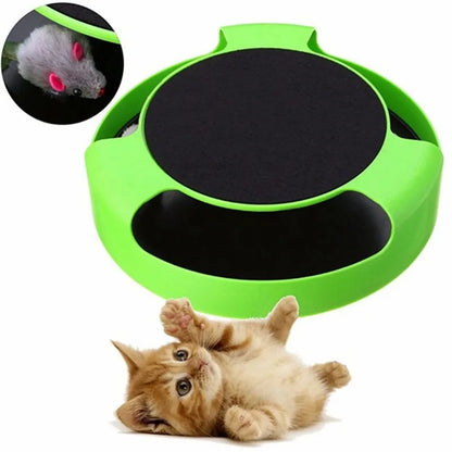 Interactive Cat Toys with Mouse - Toy with Moving Mouse for Cats