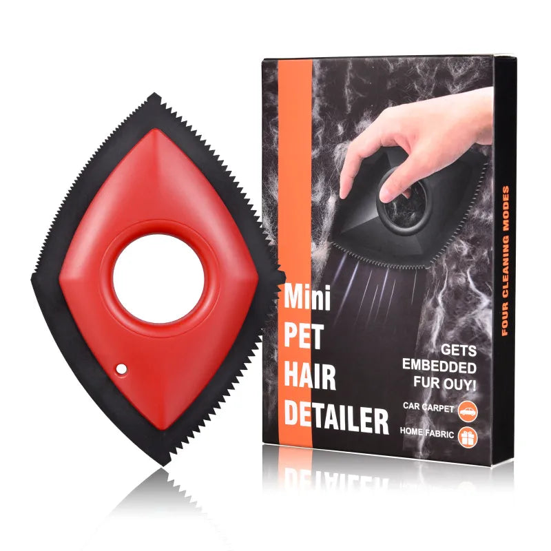 Effectively Removes Pet Hair from Furniture, Carpets, and Clothes, with Ergonomic Handle