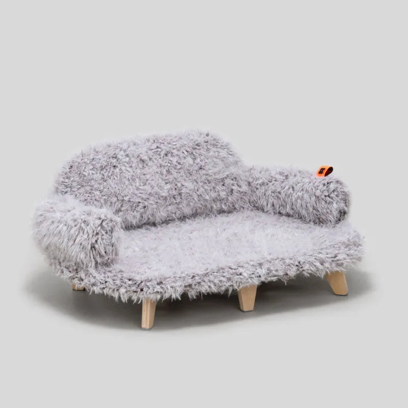 Plush Cozy Sofa for Dogs and Cats