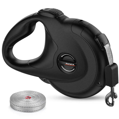 Automatic Retractable Dog Leash with Rotating Mechanism - 5m Flexible Leash for Dogs
