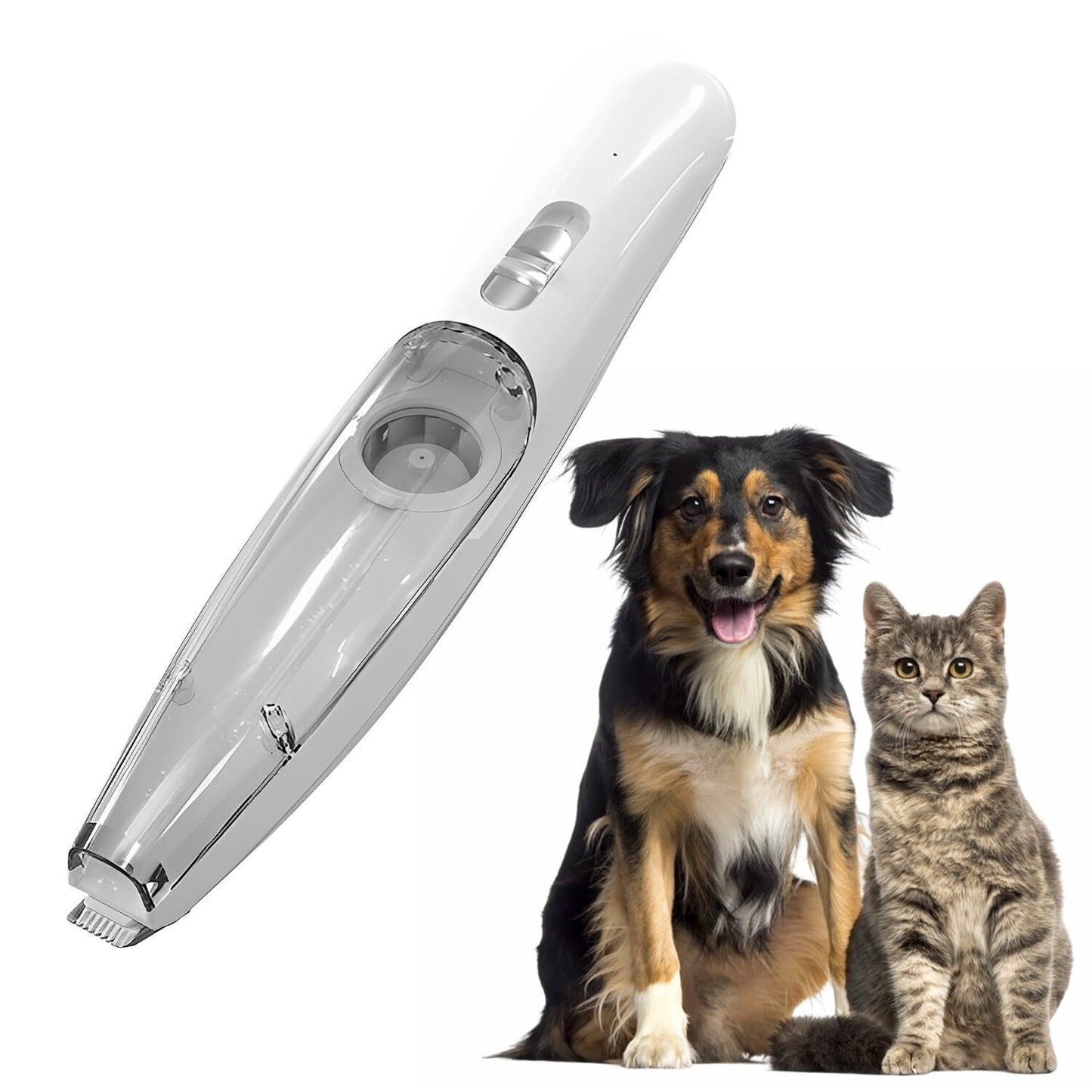 Silent Vacuum Pet Grooming Clipper