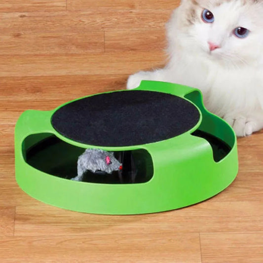 Interactive Cat Toys with Mouse - Toy with Moving Mouse for Cats