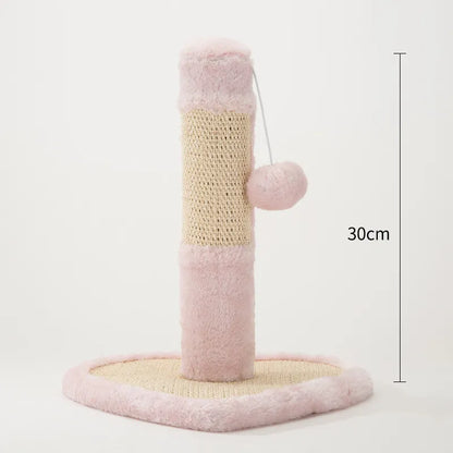 Heart-Shaped or Star-Shaped Cat Tree with Toys