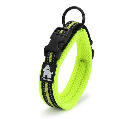 Truelove Reflective Dog Collar – Breathable and Adjustable for Maximum Comfort