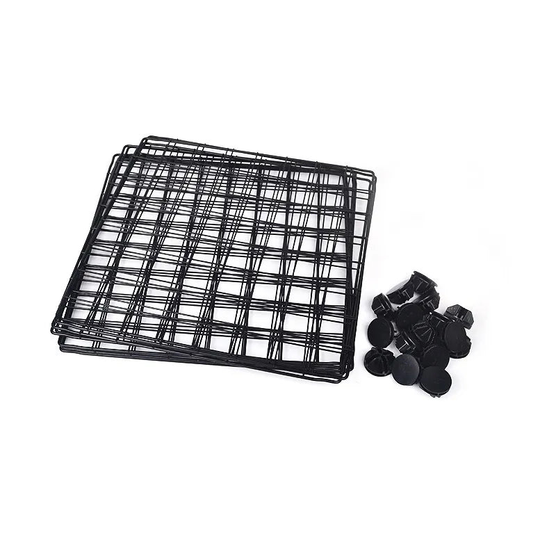Wire Dog Pens – Flexible Dog Playpen with Door for Pets
