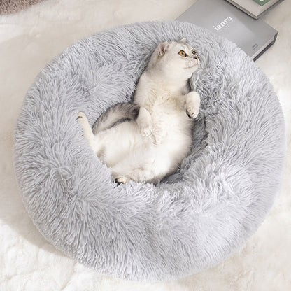 Cozy Cloud-Shaped Cat Bed