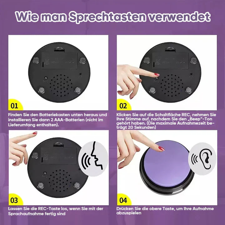 Interactive Pet Talk Button – Training & Communication