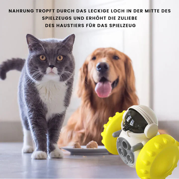 Interactive Rolling Food Toy for Pets
