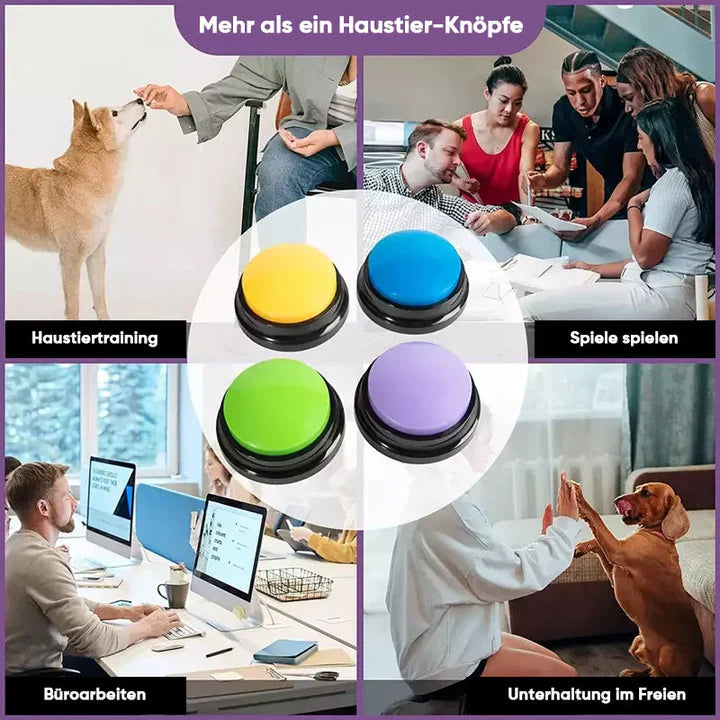 Interactive Pet Talk Button – Training & Communication