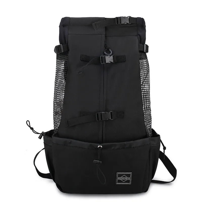 Travel Backpack with Mesh Pockets - Durable Design with Adjustable Straps