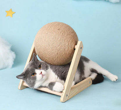 Sisal Ball Scratcher for Cats