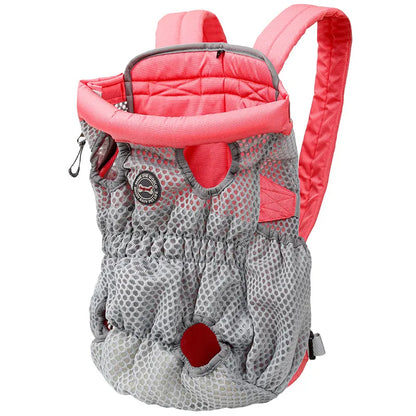 Portable Dog Backpack - Comfortable and Breathable for Pets