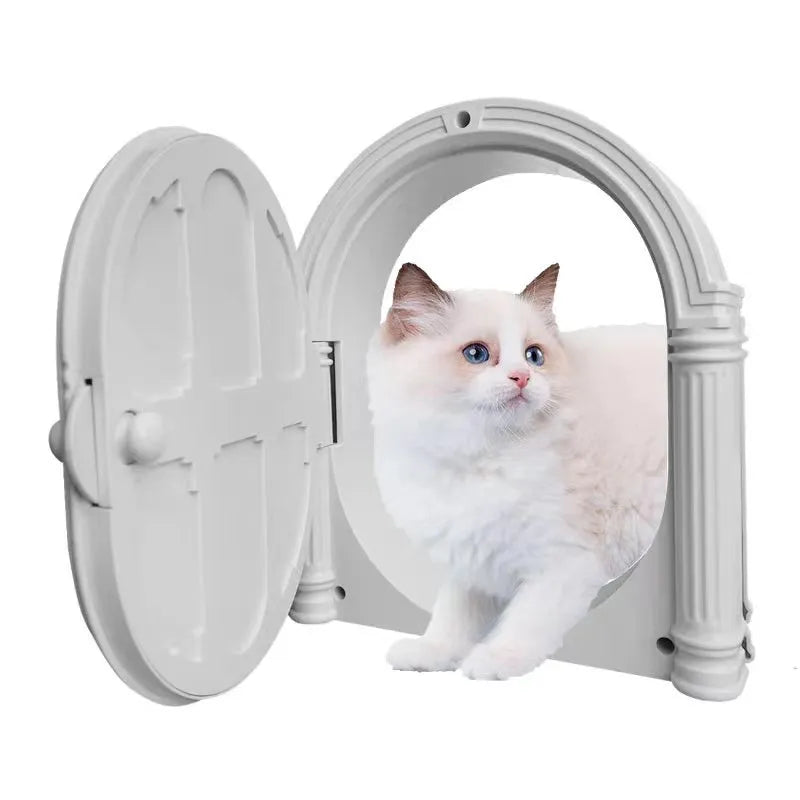 Decorative Entrance Door with Classic Design - Toy for Small Animals