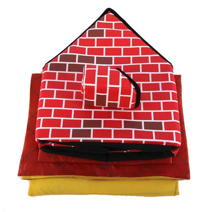 Foldable Brick Chain for Indoor and Outdoor Use