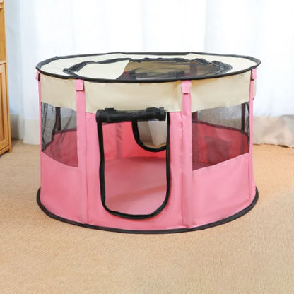 Foldable Dog Tent with Carry Bag – Durable Pet Tent for Indoor and Outdoor Use