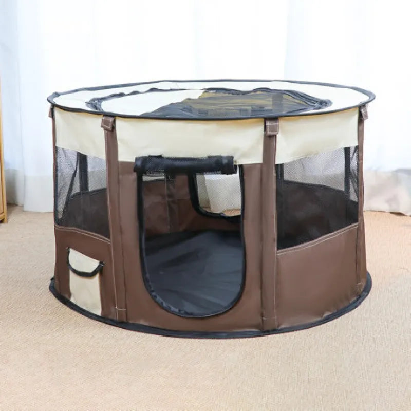 Foldable Dog Tent with Carry Bag – Durable Pet Tent for Indoor and Outdoor Use