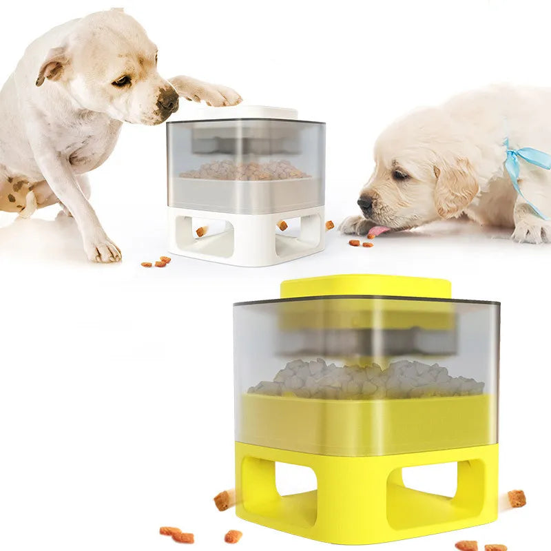 Dog Food Dispenser - Automatic Treat Dispenser for Pets