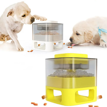 Dog Food Dispenser - Automatic Treat Dispenser for Pets