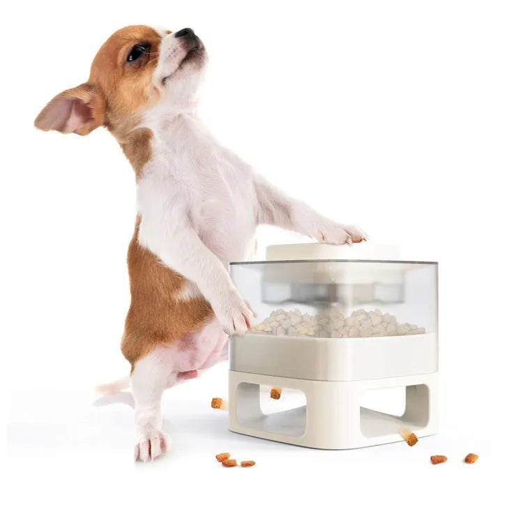 Dog Food Dispenser - Automatic Treat Dispenser for Pets