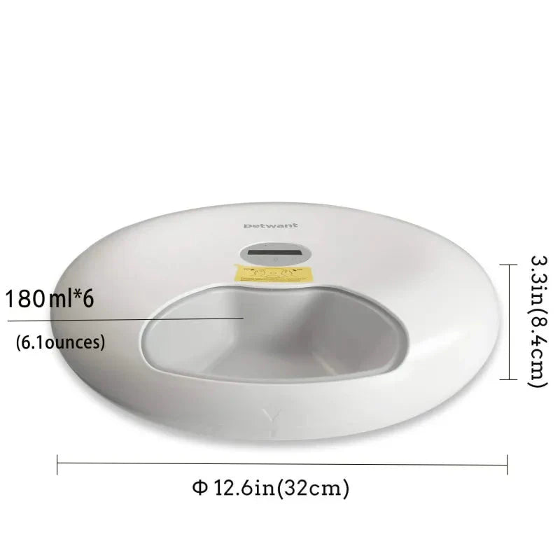 Automatic Pet Bowl – Digital Food Dispenser in Various Colours