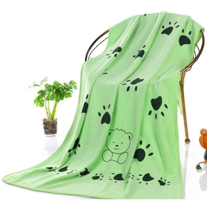 Animal Print Blanket for Children - Soft Blanket for Babies and Young Kids