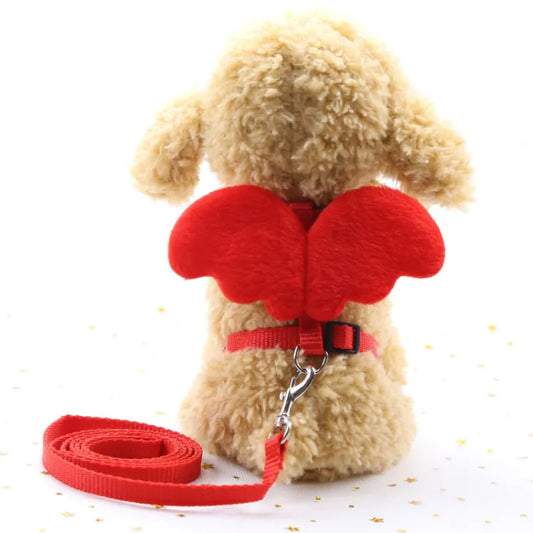 Angel Wing Harness With Leash for Dogs and Cats