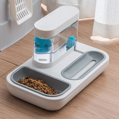 Automatic Water and Food Dispenser for Pets
