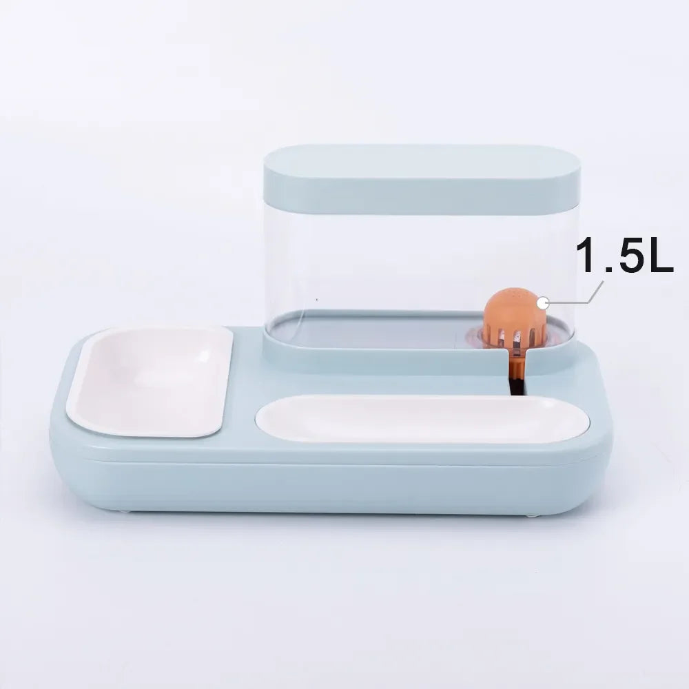 Automatic Water and Food Dispenser for Pets