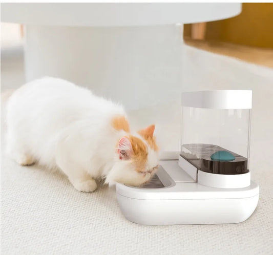 Automatic Water and Food Dispenser for Pets