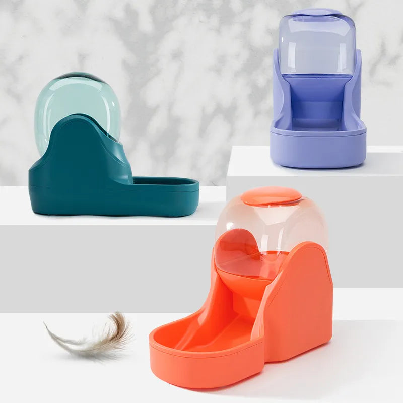 Automatic Pet Feeder with Gravity System and Large Capacity