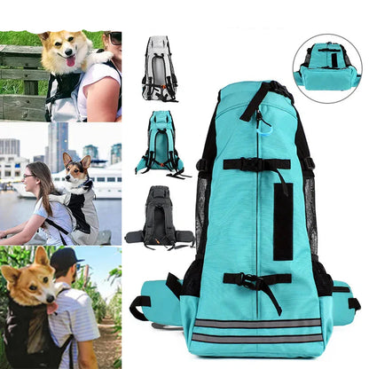 Portable Travel Backpack for Dogs - Comfortable and Practical for On-the-Go