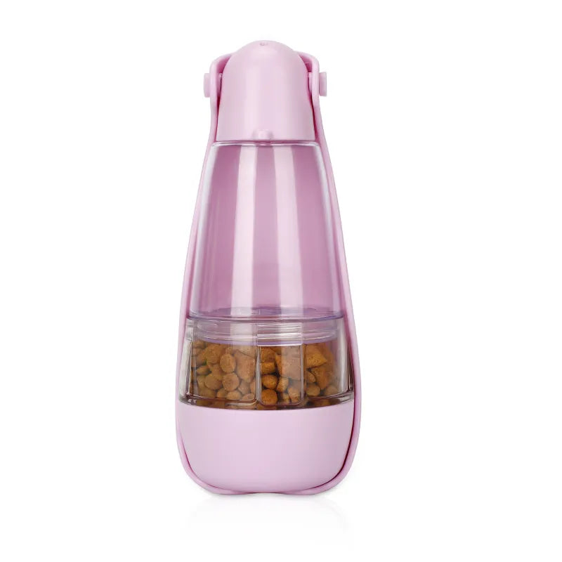 Dog Water Bottle - Travel Water Bottle with Bowl