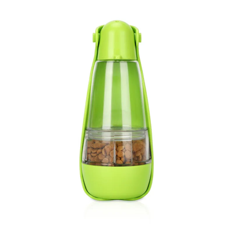 Dog Water Bottle - Travel Water Bottle with Bowl