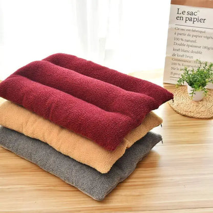 Soft Fleece Dog Cushion for Maximum Comfort