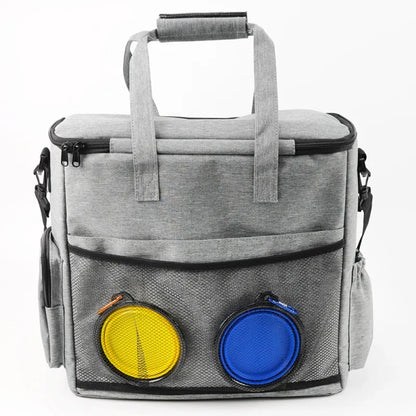 Multifunctional Travel Bag for Dogs - Practical Storage for Food, Toys, and Accessories