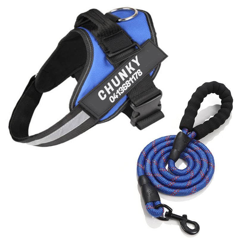 Personalised No-Pull Dog Harness