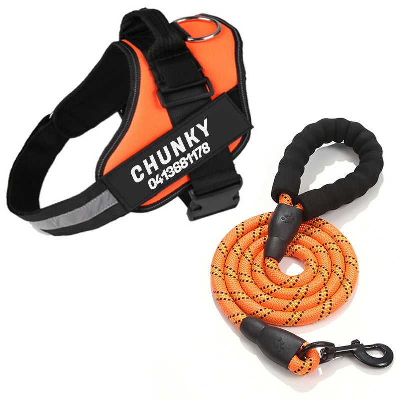 Personalised No-Pull Dog Harness