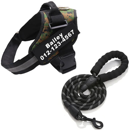 Personalized No-Pull Dog Harness for Easier Walks