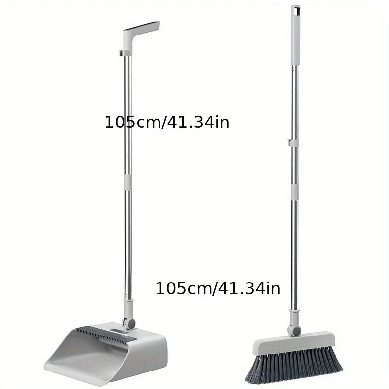 Multi-Function Broom and Dustpan Set